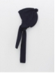 Scarf hat with pompom