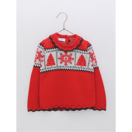 Girl's Christmas sweater