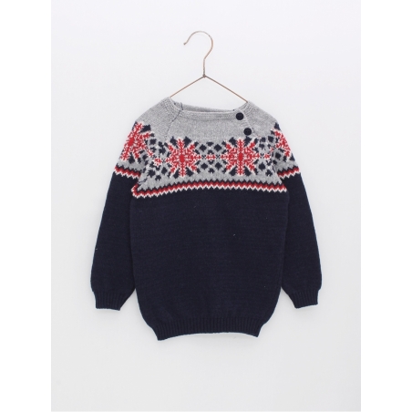 Boy's sweater with Greca