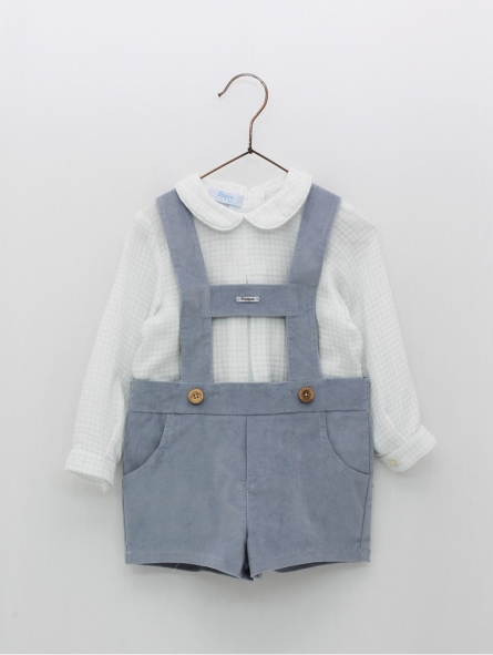 Bambu shirt and suspender pants