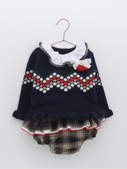 Tartan girl set