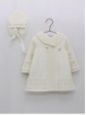Knitted coat and hood