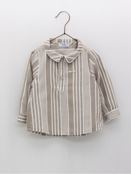 Camisa bebé menino listras