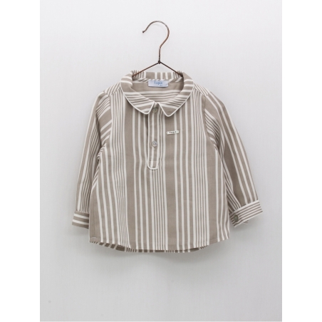 Camisa bebé menino listras