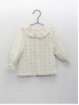 Blusa plumeti pescoço volante