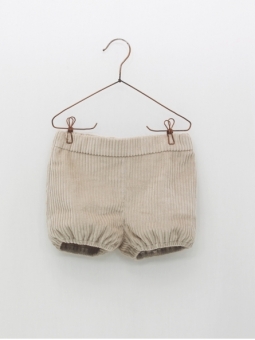 Pantalón com borrachas de pana