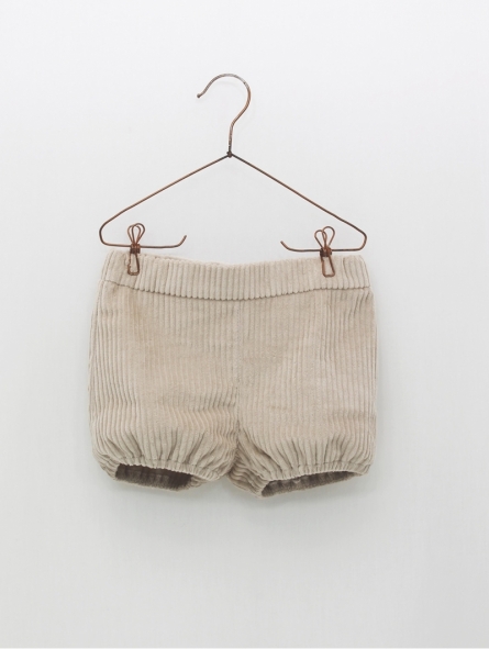 Pantalón com borrachas de pana