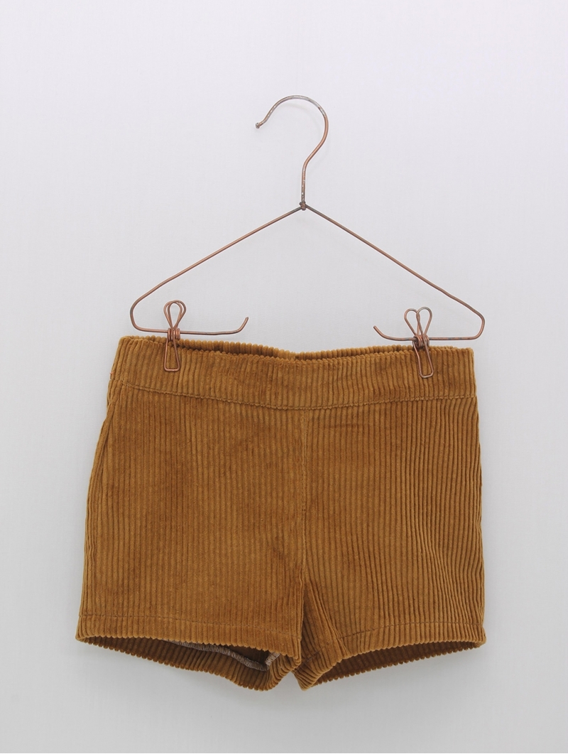 Pantalón corto de pana Apache