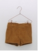 Pantalón corto de pana Apache