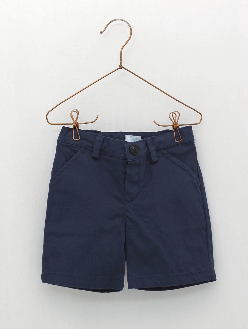 Pantalón curto loneta