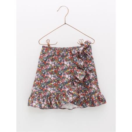 Saia estampado floral