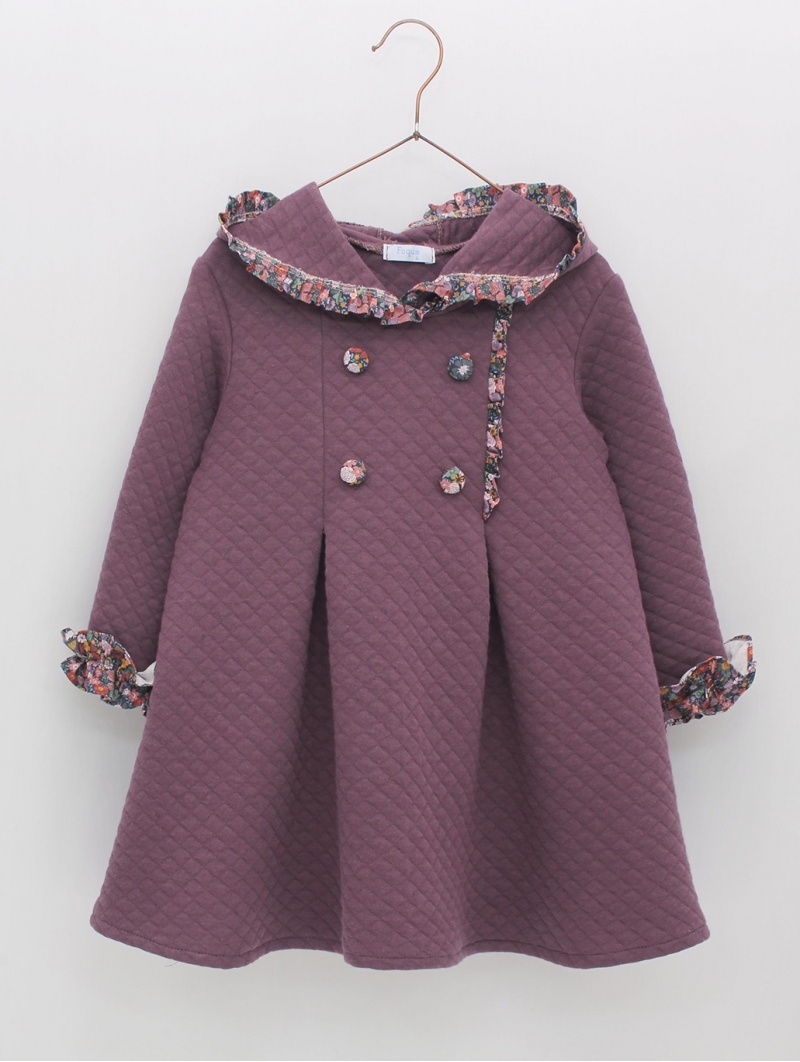 Vestido sudadera com capucha
