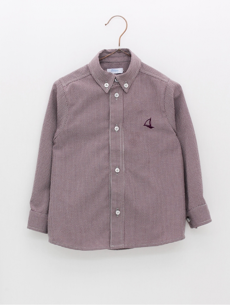 Garden shirt collar shirt