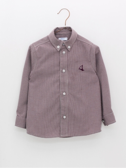 Garden shirt collar shirt