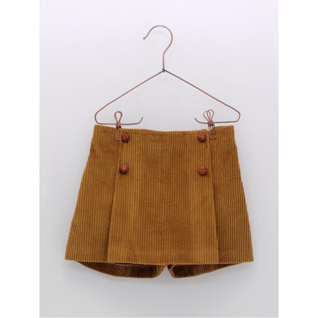 Falda pantalón pana