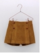 Falda pantalón pana