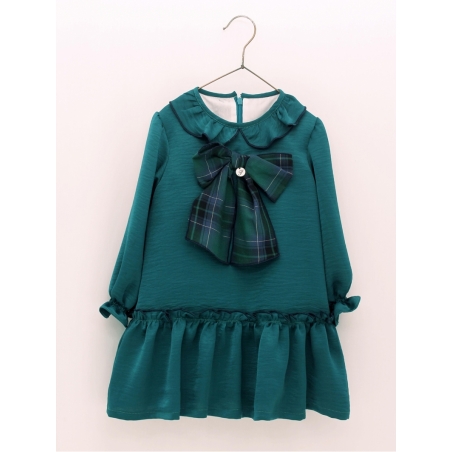 Vestido satinado Gold