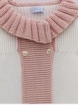 Two-tone knitted coat