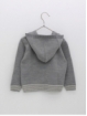 Camisola capucha com desenho ardilla