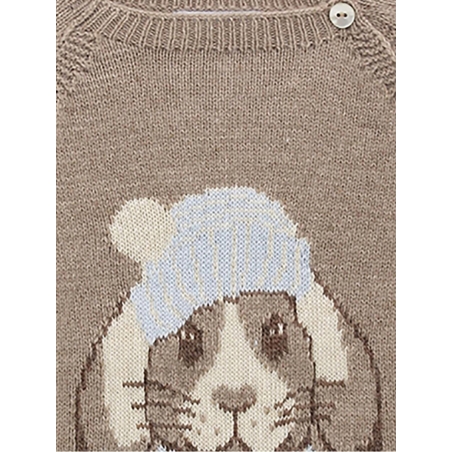Rabbit drawing sweater