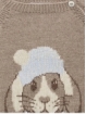 Rabbit drawing sweater