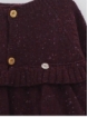 Girl's knitted coat