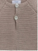 Combined knit jacket