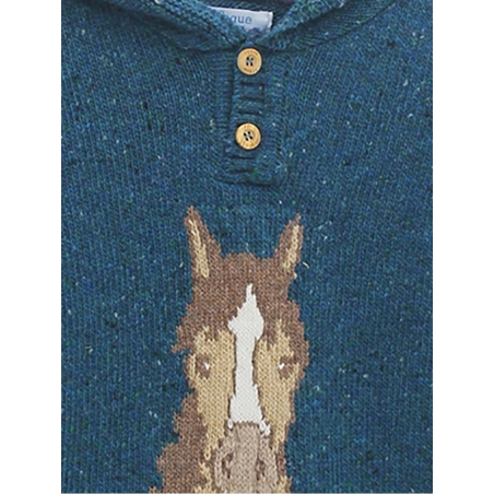 Horse drawing sweater
