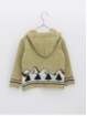 Camisola com capucha e greca