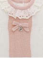Two-tone knit dress