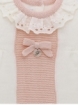 Two-tone knit dress