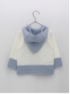 Two-tone duffle coat