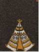 Teepee and fretwork drawing sweater