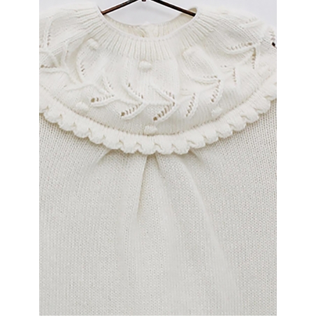 Christening knit dress