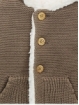 Baby trench coat with hood