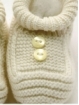 Bootie with buttons