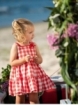 Vestido Cuadros Rojo