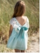 Vestido bambula com puntilla