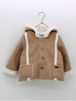 Trenca doble faz con capucha