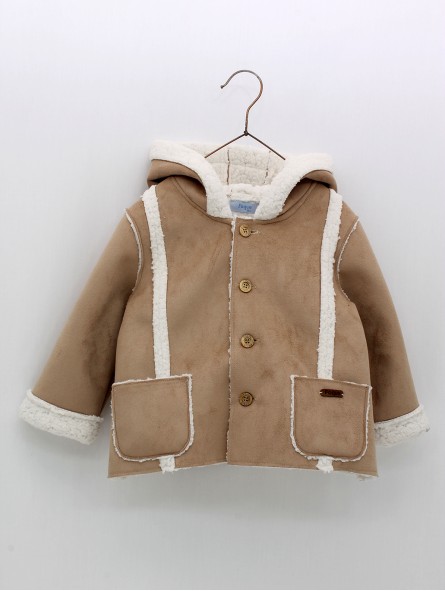 Trenca doble faz con capucha