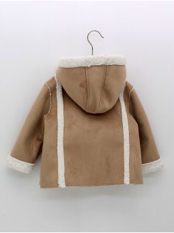 Trenca doble faz con capucha