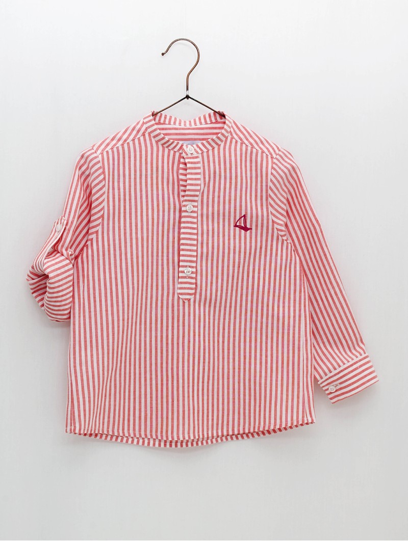 Red striped shirt