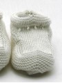 Knitted bootee