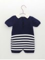 Sailor knitted romper