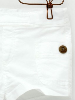 Pantalón curto loneta