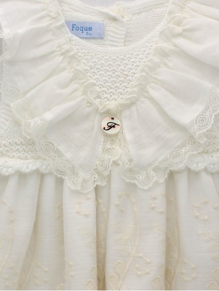 Betania embroidered fretwork skirt