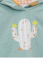 Sudadera con Carapucha Cactus