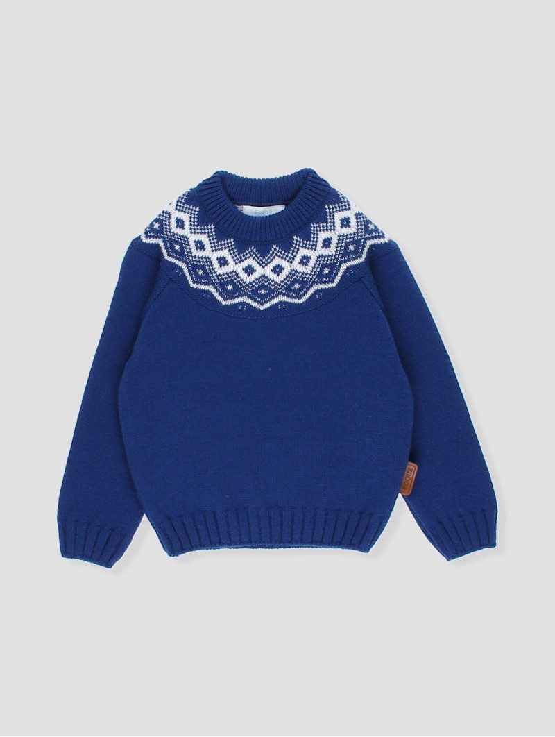 Klein Greek key sweater