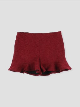 Calça curta Burgundy