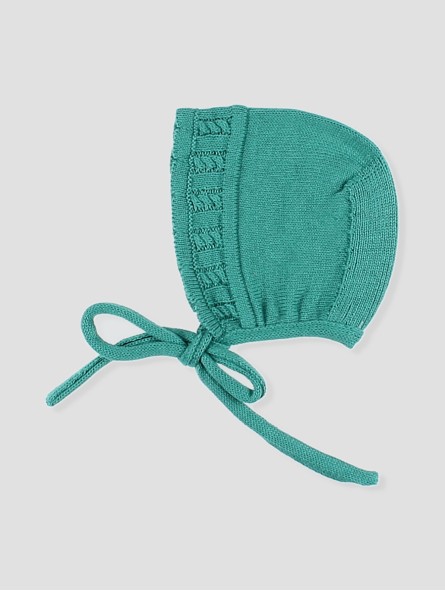 Menta knitted bonnet